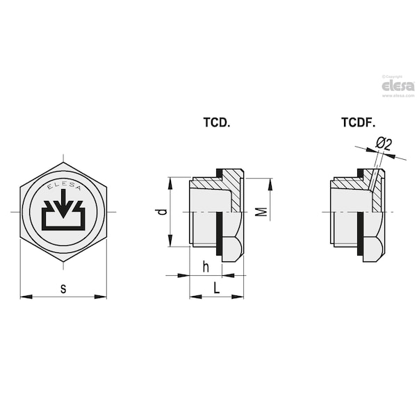 Oil Fill Plugs, TCDF.35x1.5